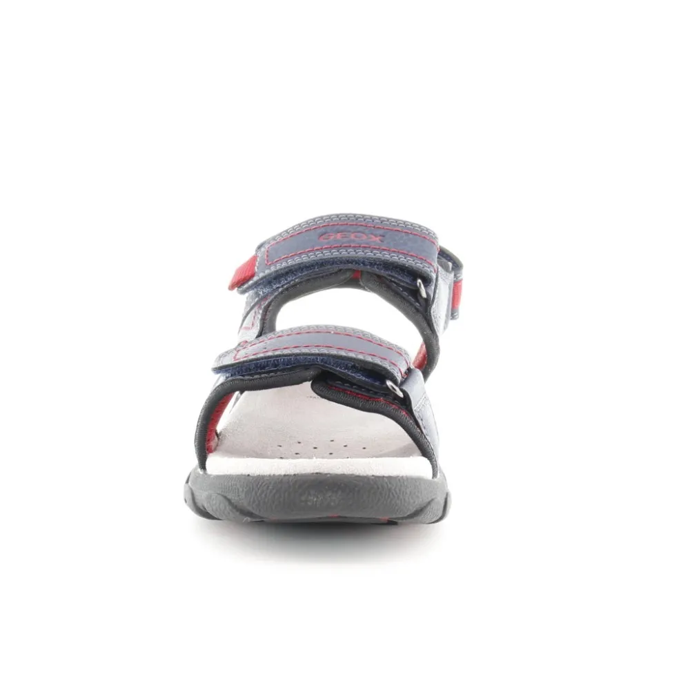 SANDALIAS ABIERTA GEOX STRADA AZULROJO