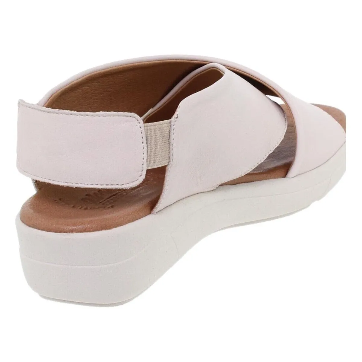 Sandalias beige de piel by