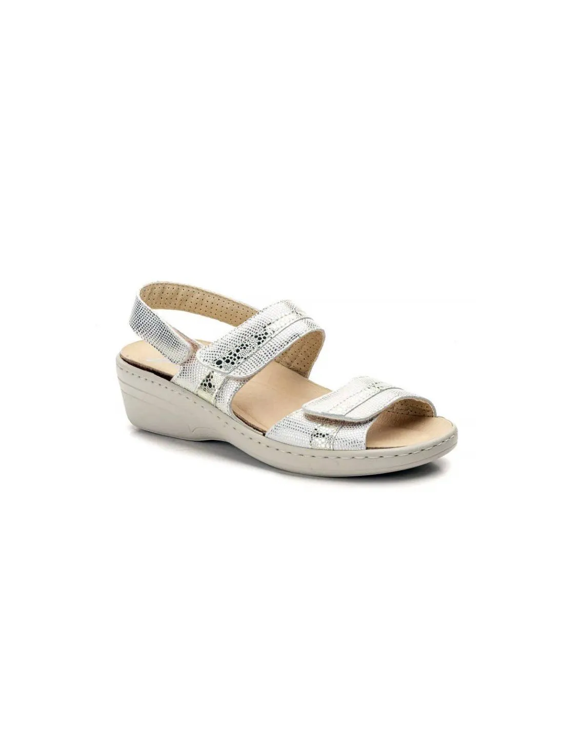 Sandalias confort gel velcros