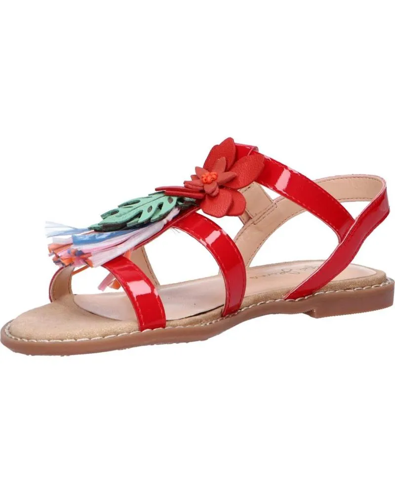 Sandalias de Mujer y Niña PEPE JEANS PGS90120 ELSA FLOWER 255 RED