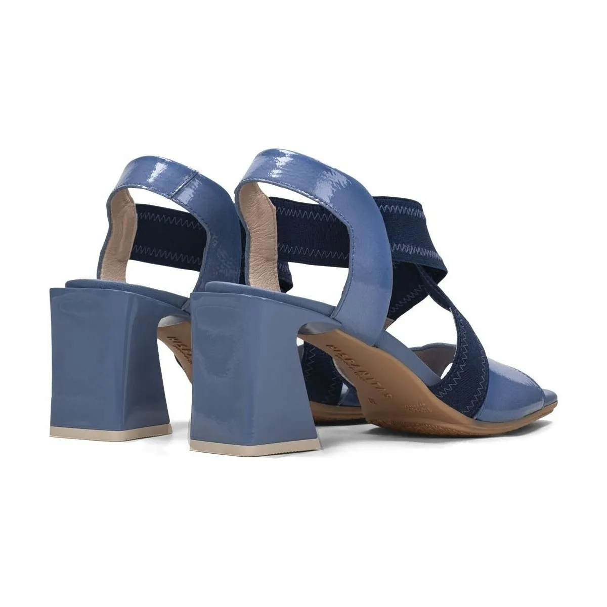 SANDALIAS DE TACÓN AZUL  MALLORCA HV243328