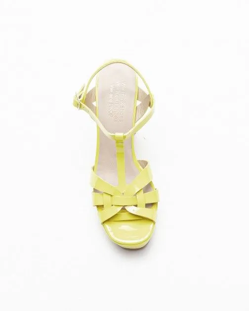 Sandalias de tacón alto PROF 9438 Amarillo