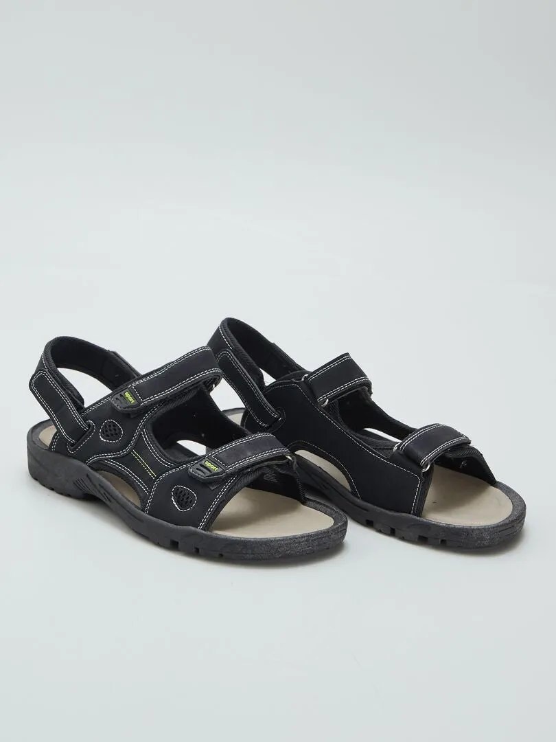 SANDALIAS DEPORTIVAS  NEGRO
