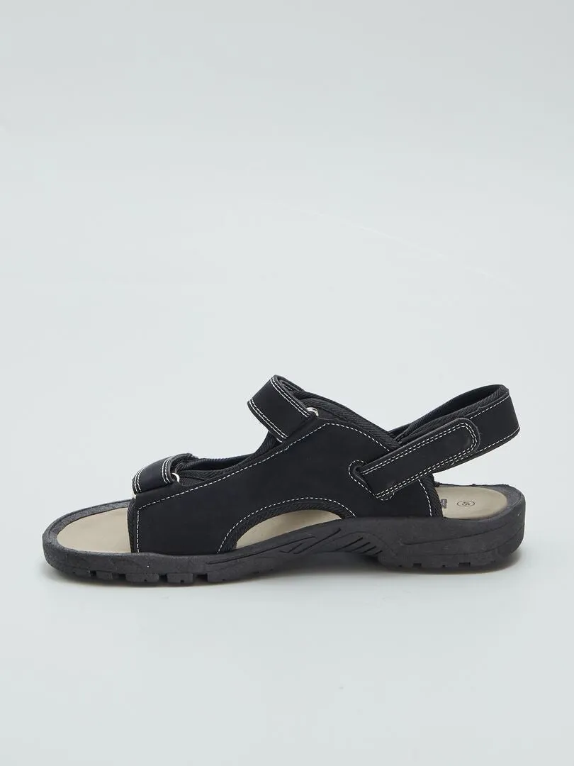 SANDALIAS DEPORTIVAS  NEGRO