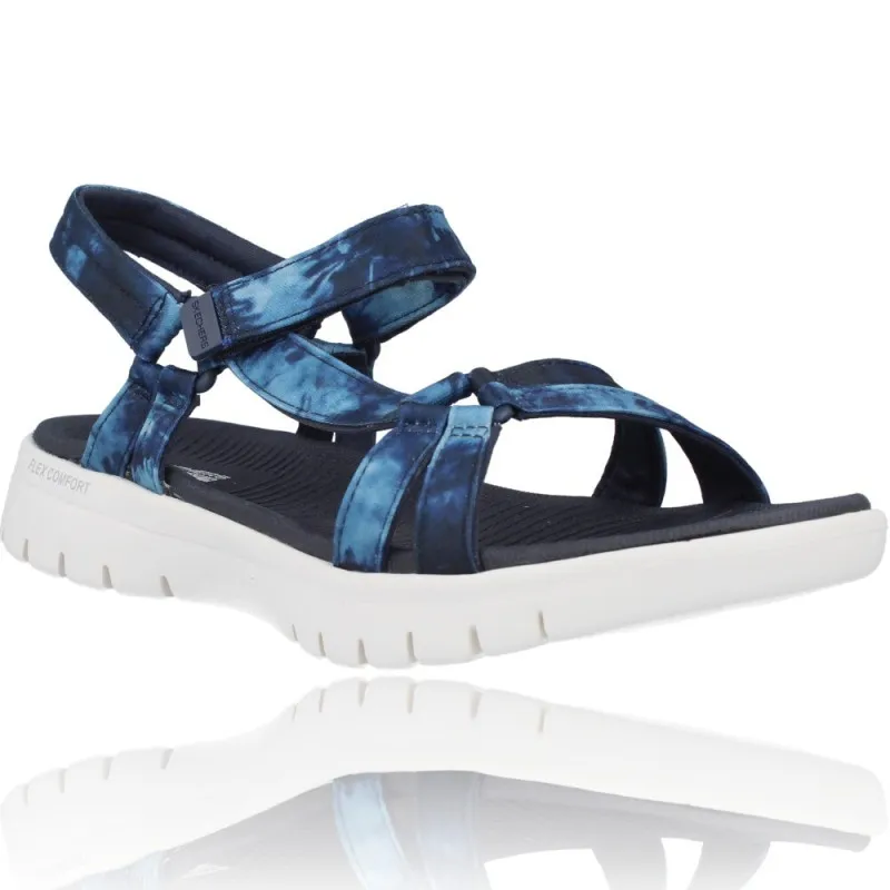 Sandalias Deportivas Planas para Mujer de Skechers On The Go Flex 140319