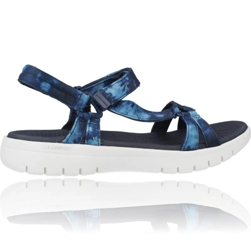 Sandalias Deportivas Planas para Mujer de Skechers On The Go Flex 140319