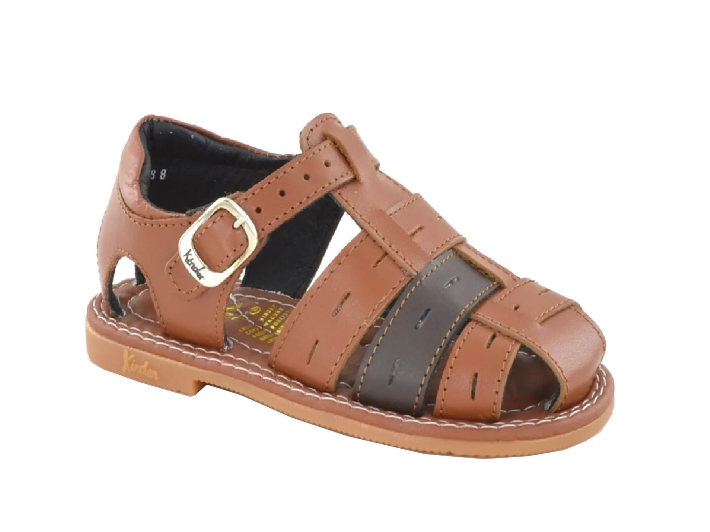 Sandalias Kinder 6988 Cafe Para Niño
