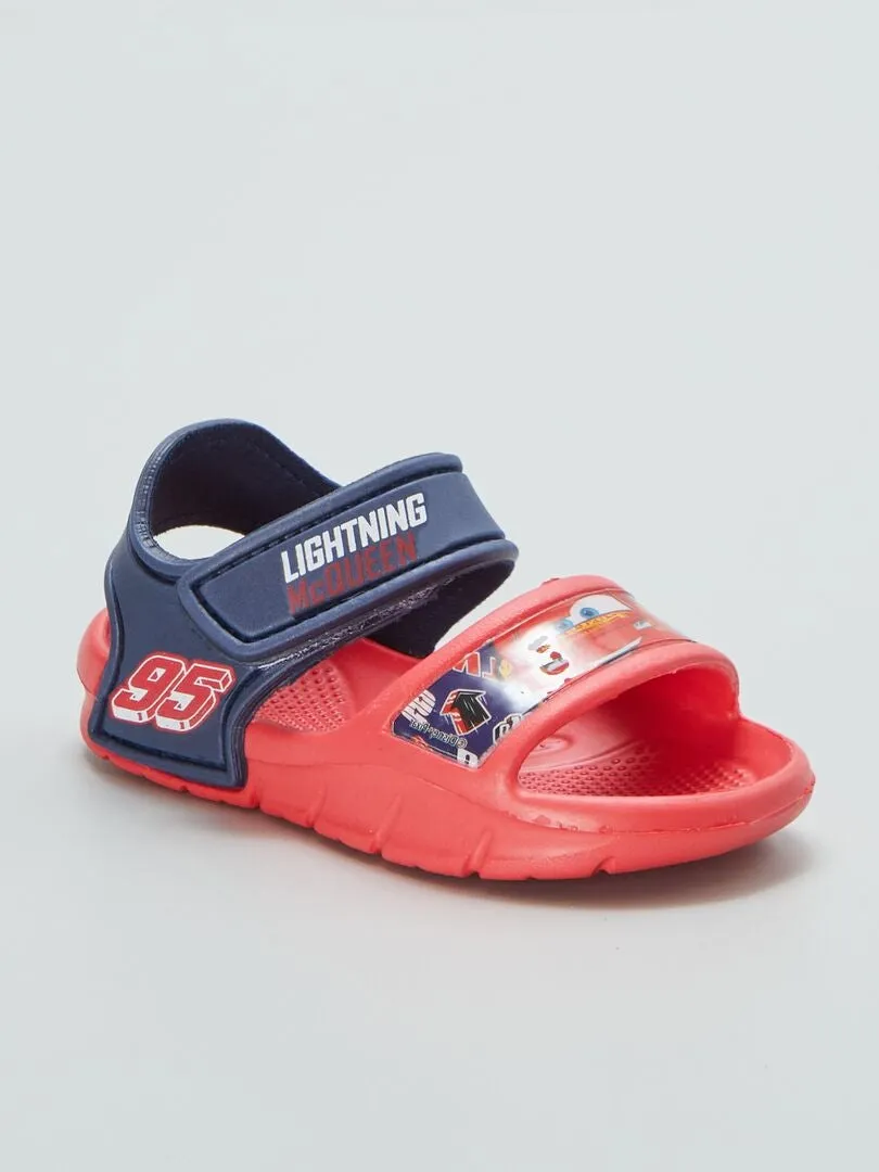 SANDALIAS LIGERAS 'CARS'  ROJO