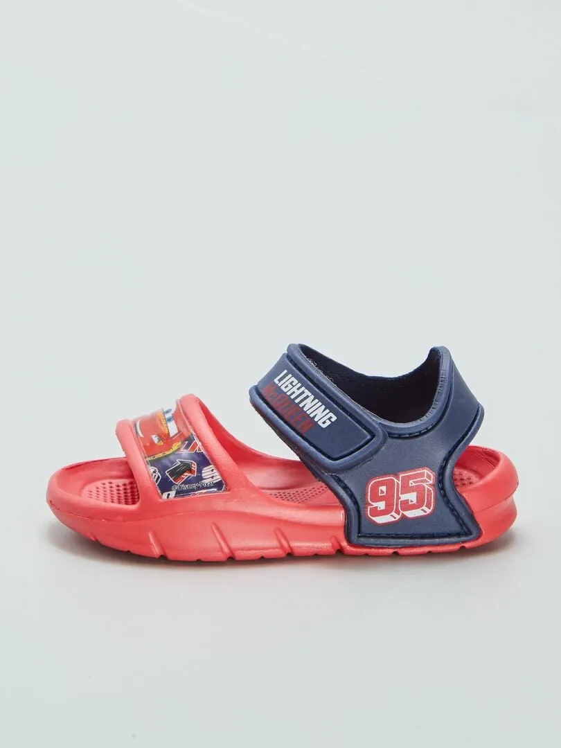 SANDALIAS LIGERAS 'CARS'  ROJO
