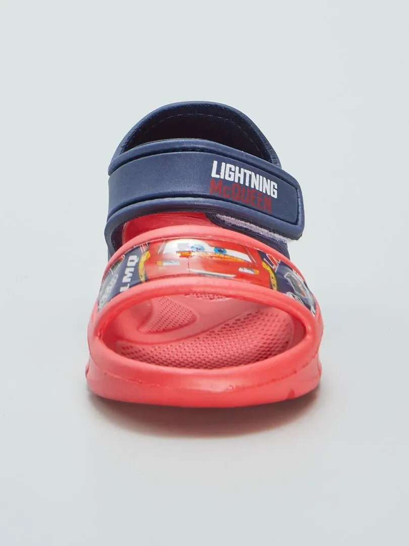 SANDALIAS LIGERAS 'CARS'  ROJO