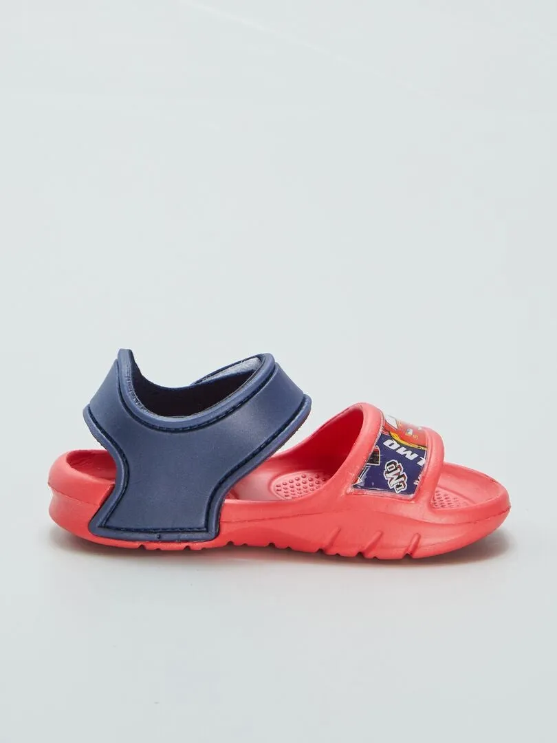SANDALIAS LIGERAS 'CARS'  ROJO