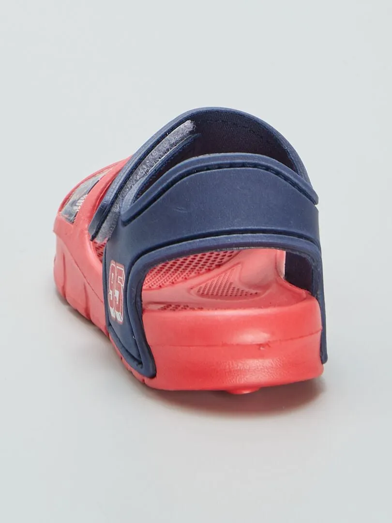 SANDALIAS LIGERAS 'CARS'  ROJO