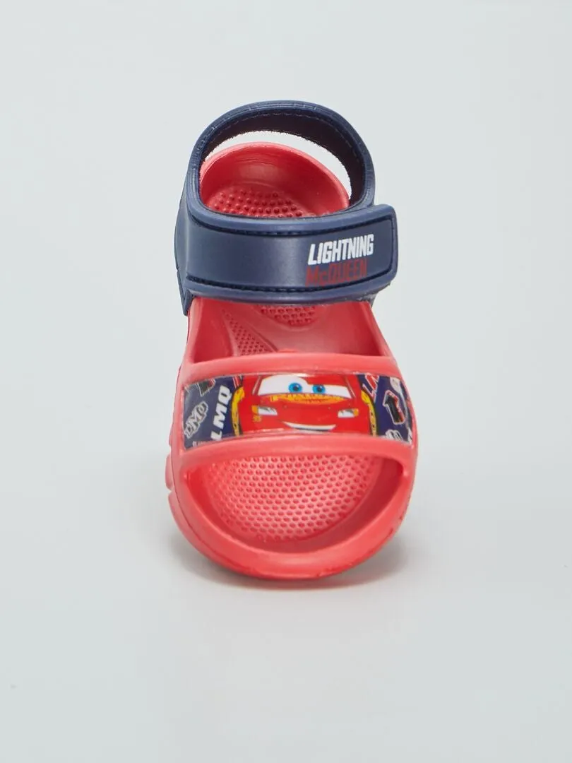 SANDALIAS LIGERAS 'CARS'  ROJO