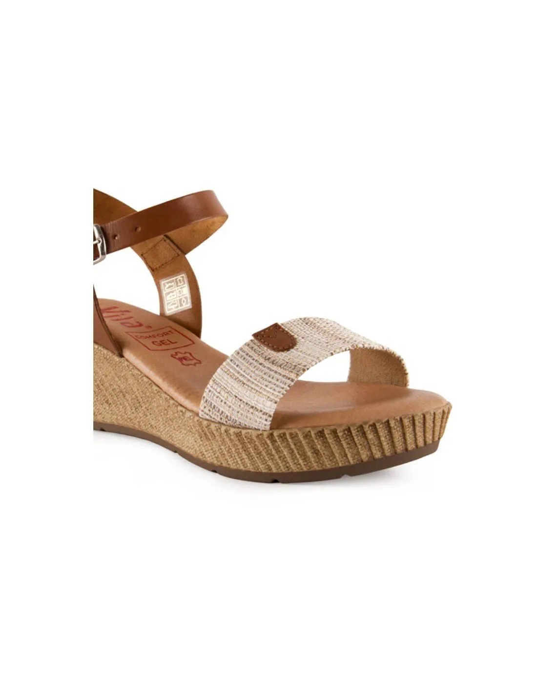 Sandalias mujer cuña confort
