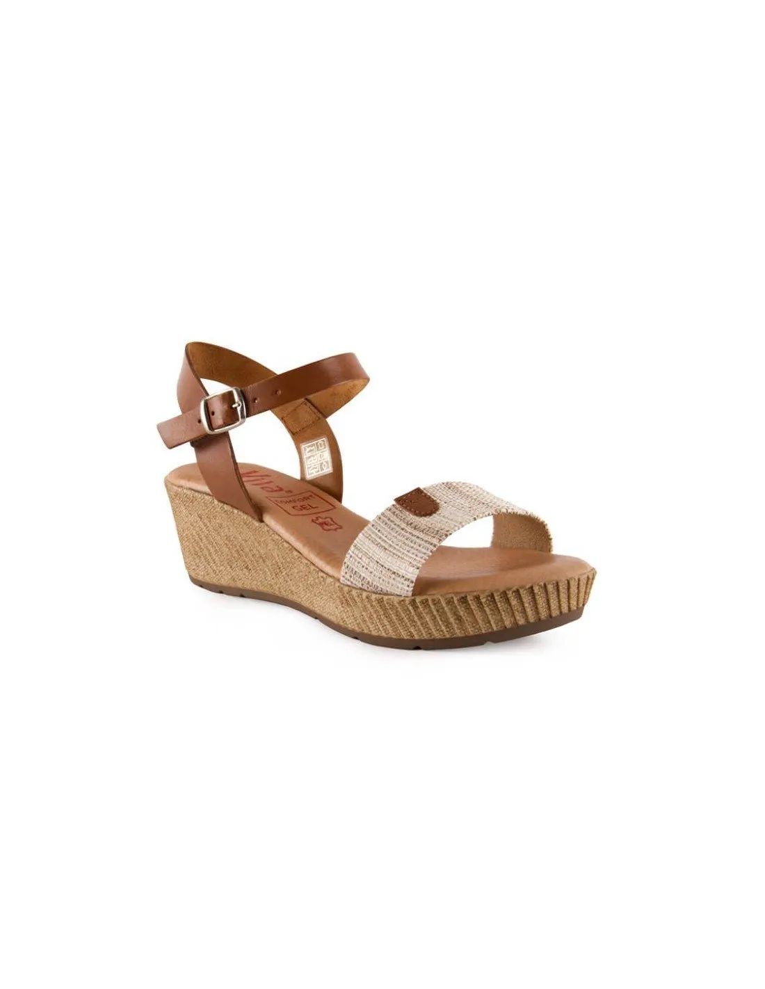 Sandalias mujer cuña confort