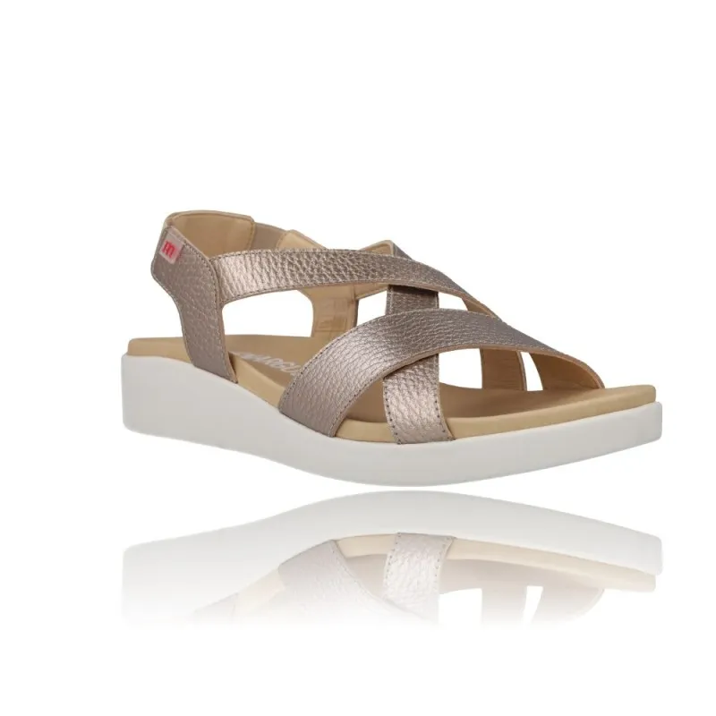 SANDALIAS PARA MUJER CON CUñA PEPE MENARGUES MODELO 10517  CóMODAS