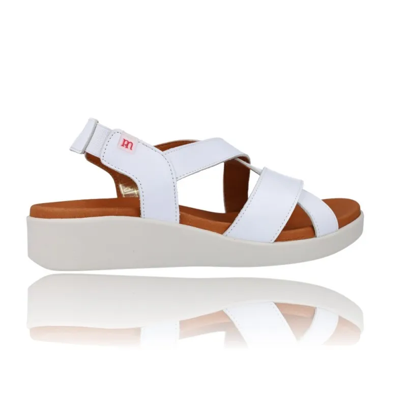 SANDALIAS PARA MUJER CON CUñA PEPE MENARGUES MODELO 10517  CóMODAS