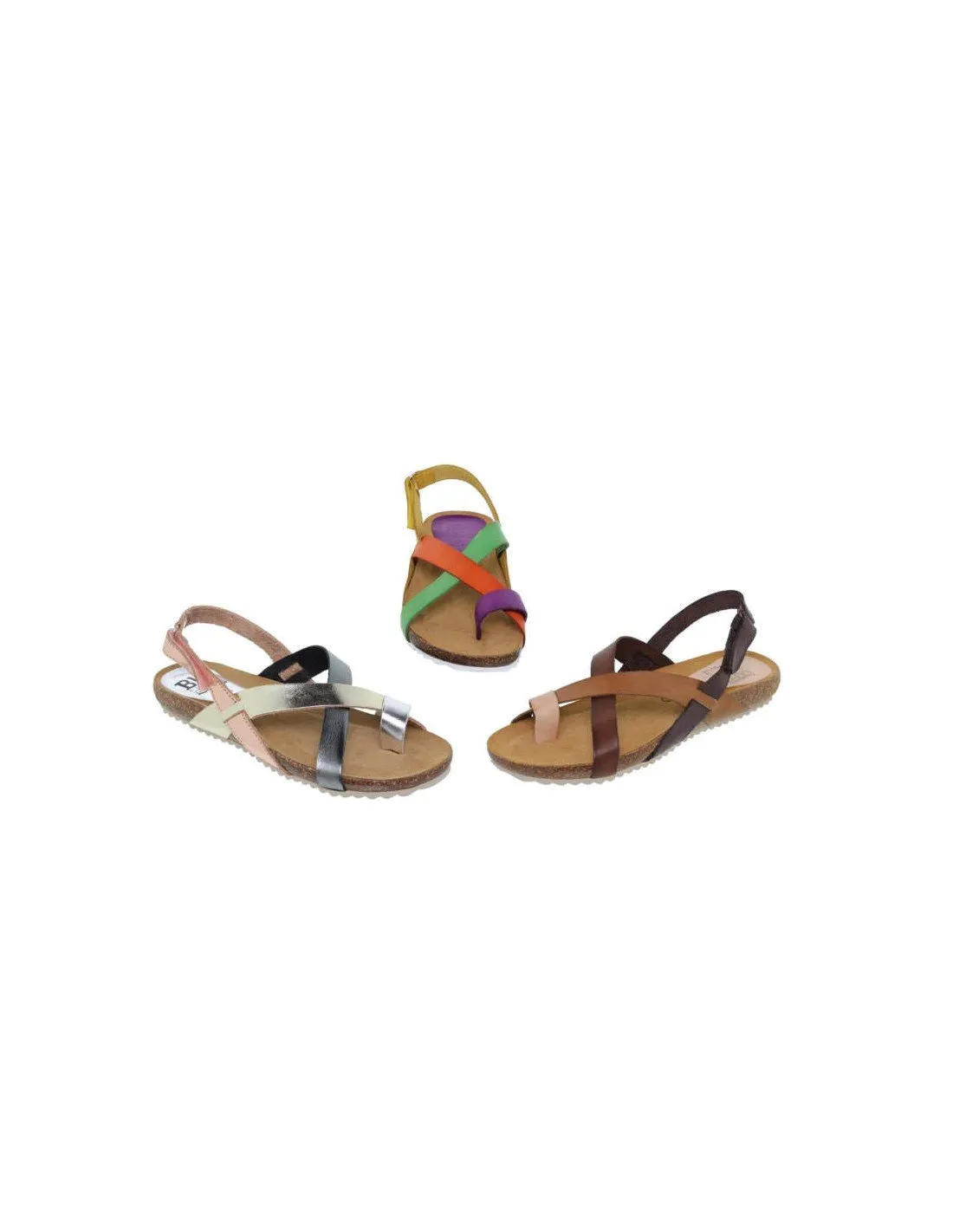 Sandalias planas bio