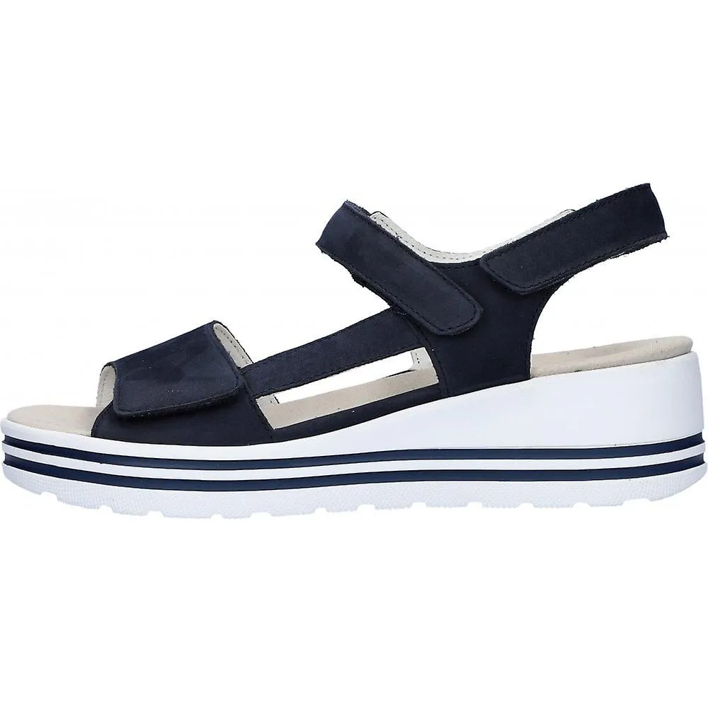 Sandalias Waldläufer para mujer 728003 azul
