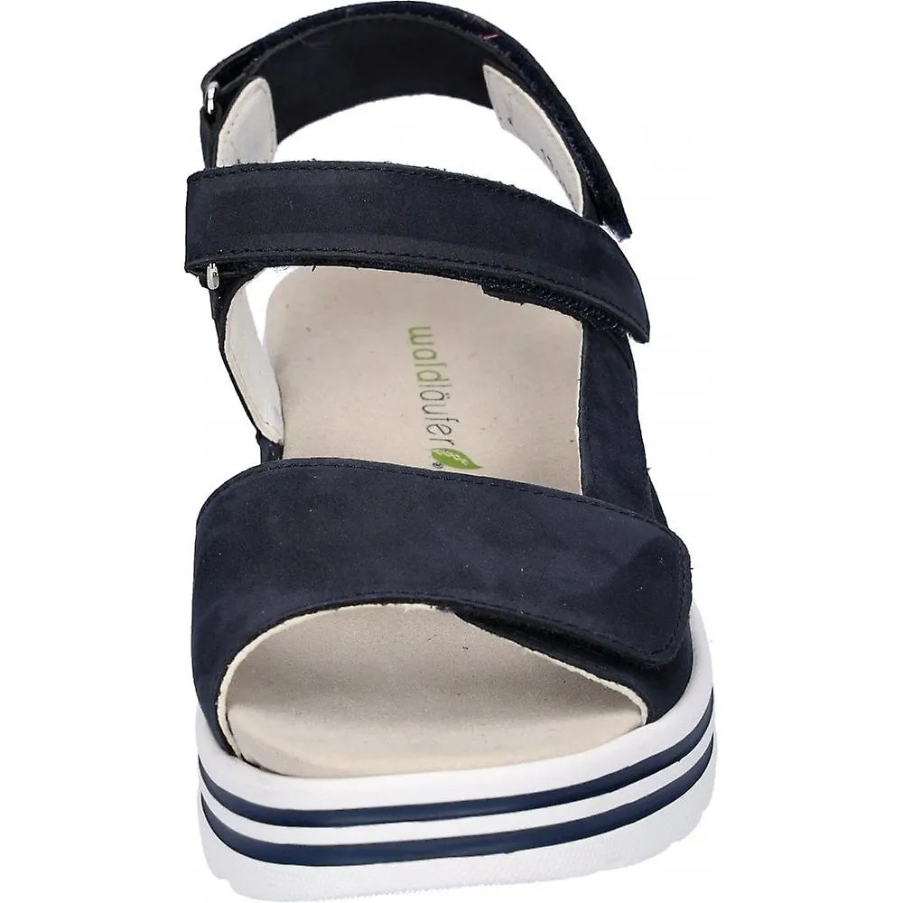 Sandalias Waldläufer para mujer 728003 azul
