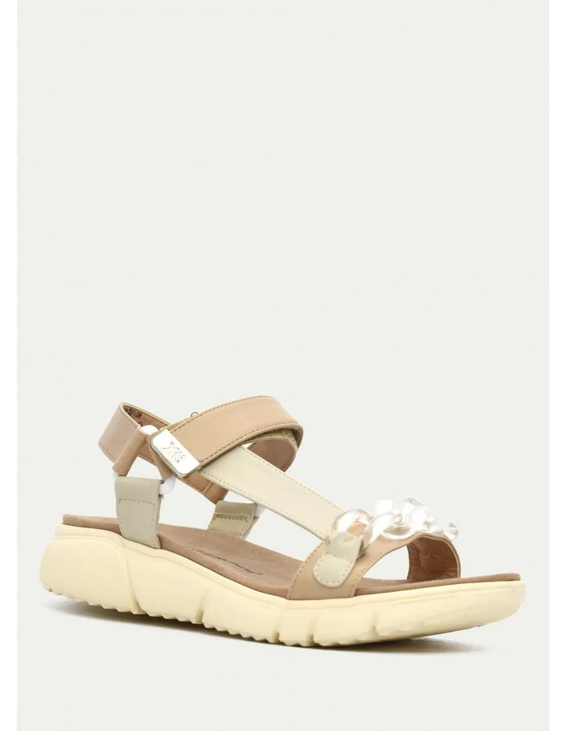 SANDALIAS XTI 142896 BEIG 