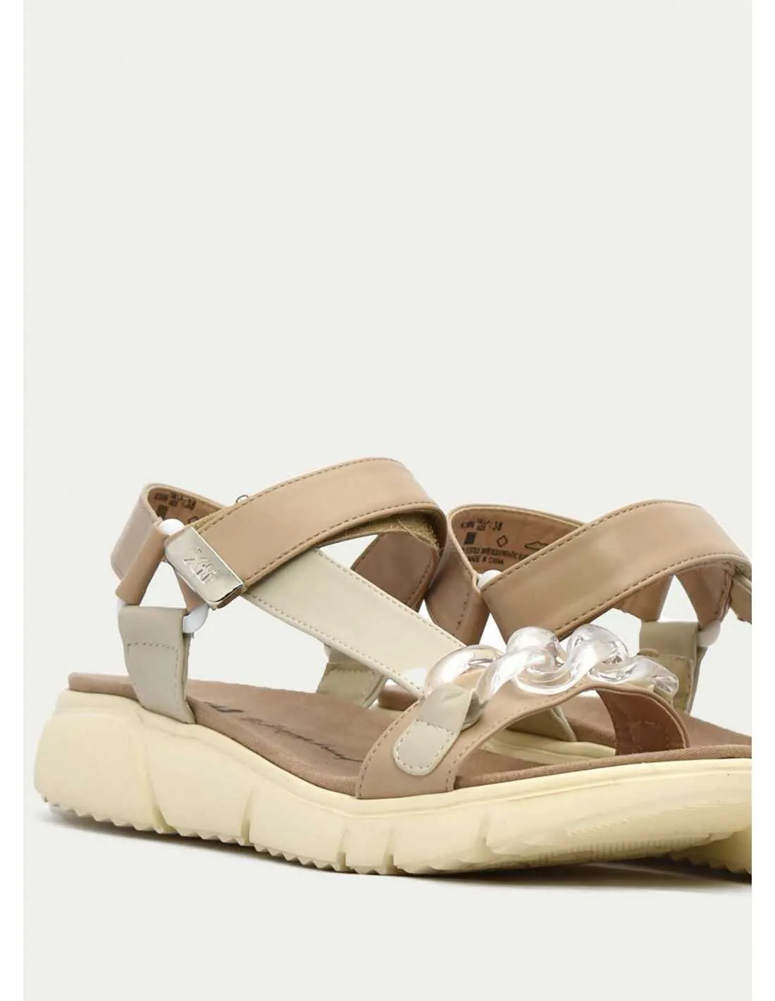 SANDALIAS XTI 142896 BEIG 