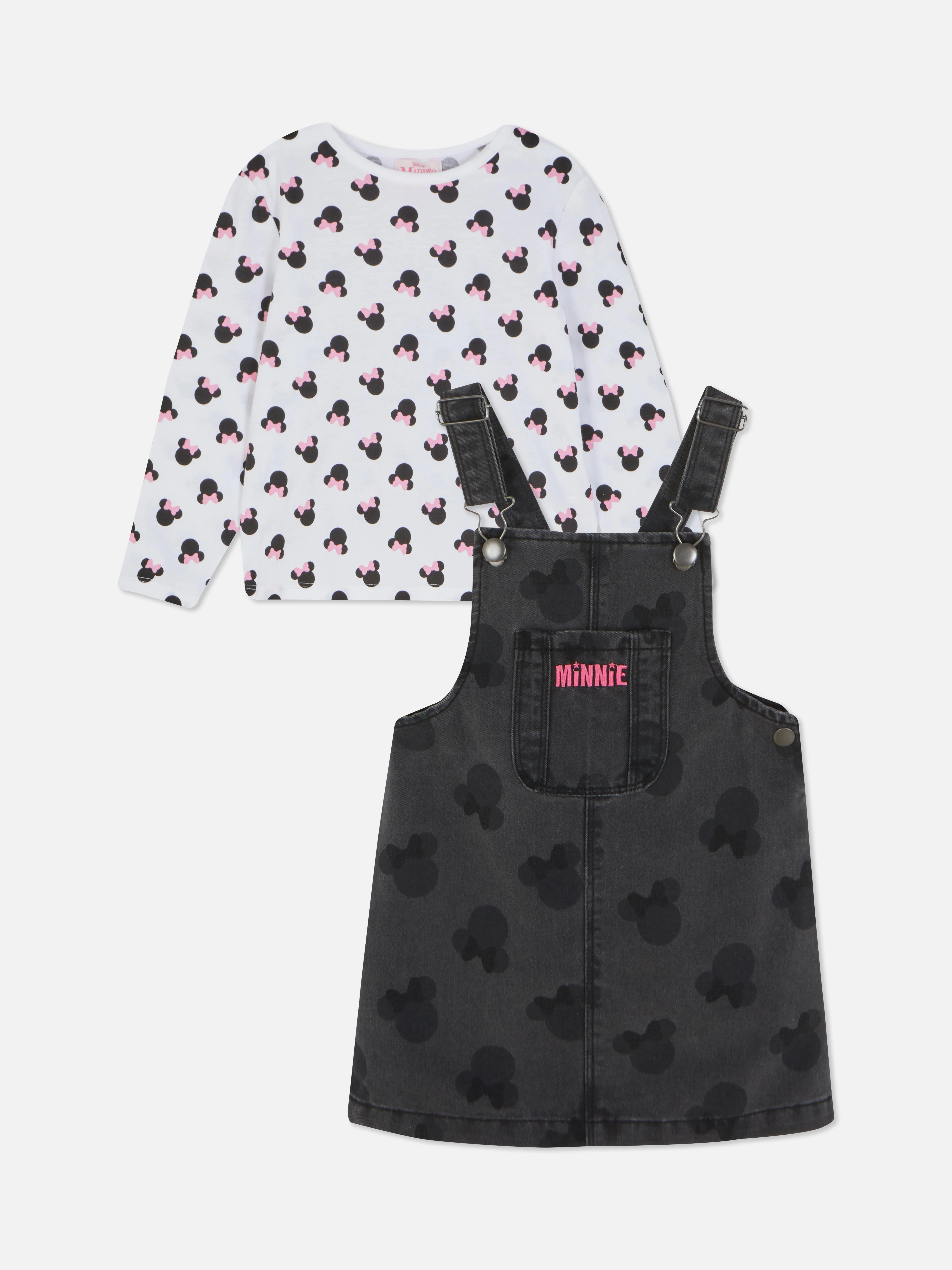 Set de camiseta y pichi de Minnie Mouse de Disney