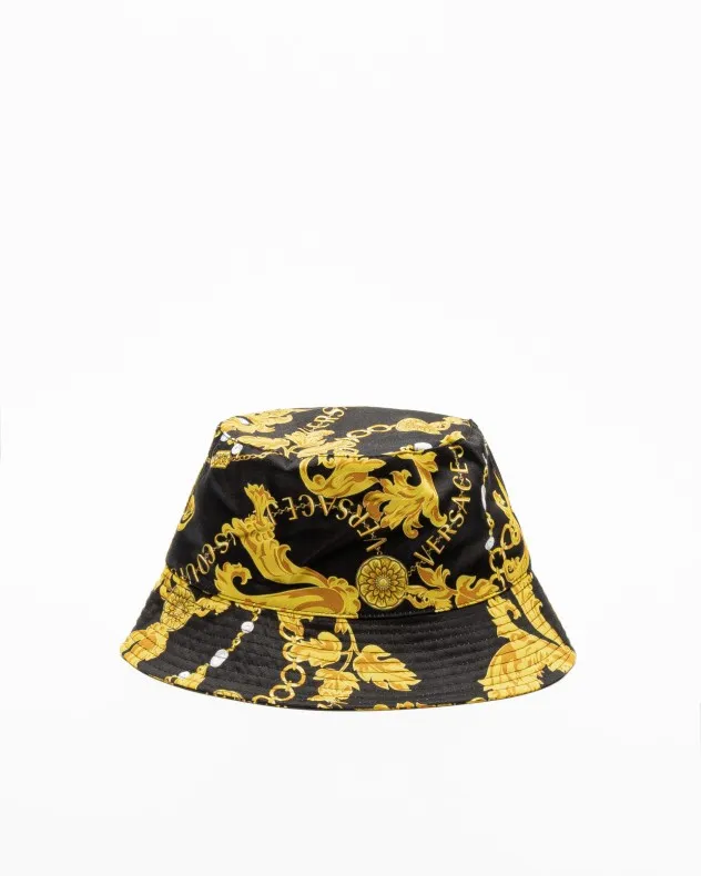 Sombrero de copa Versace Jeans Couture 75HAZK06 dorado