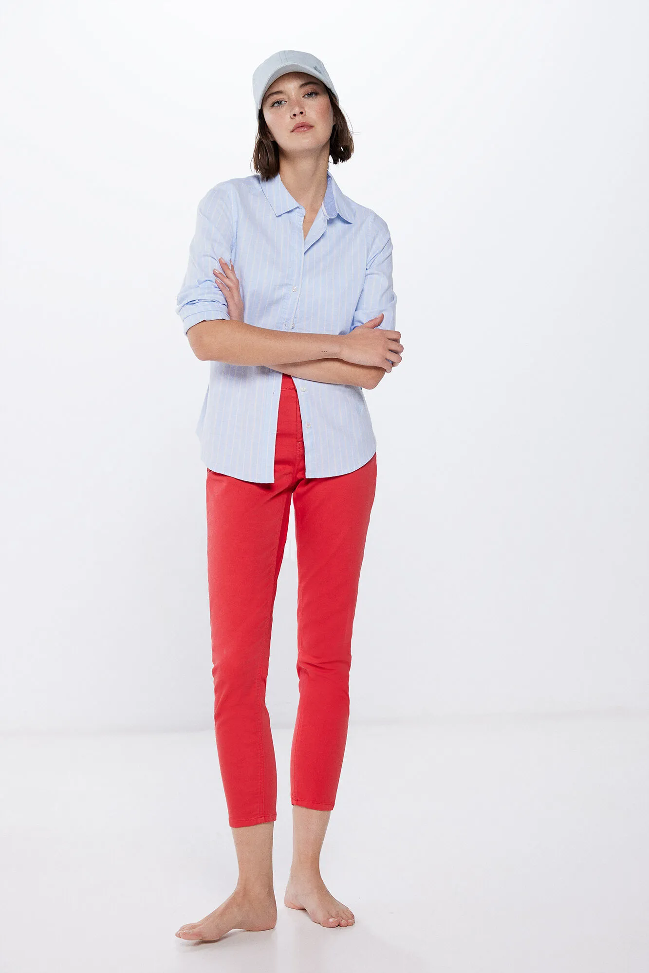 Springfield Jeans Slim Cropped Color