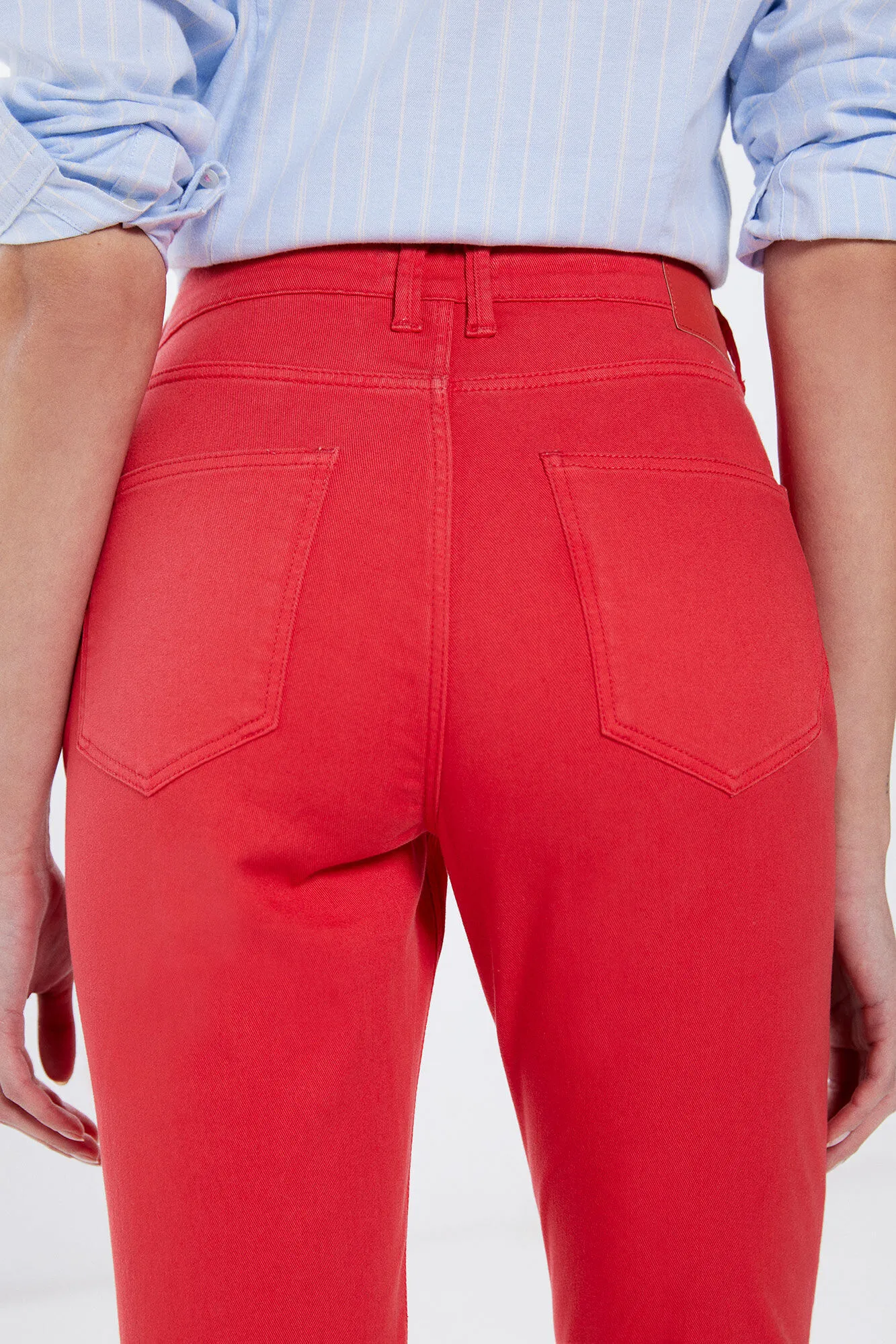 Springfield Jeans Slim Cropped Color