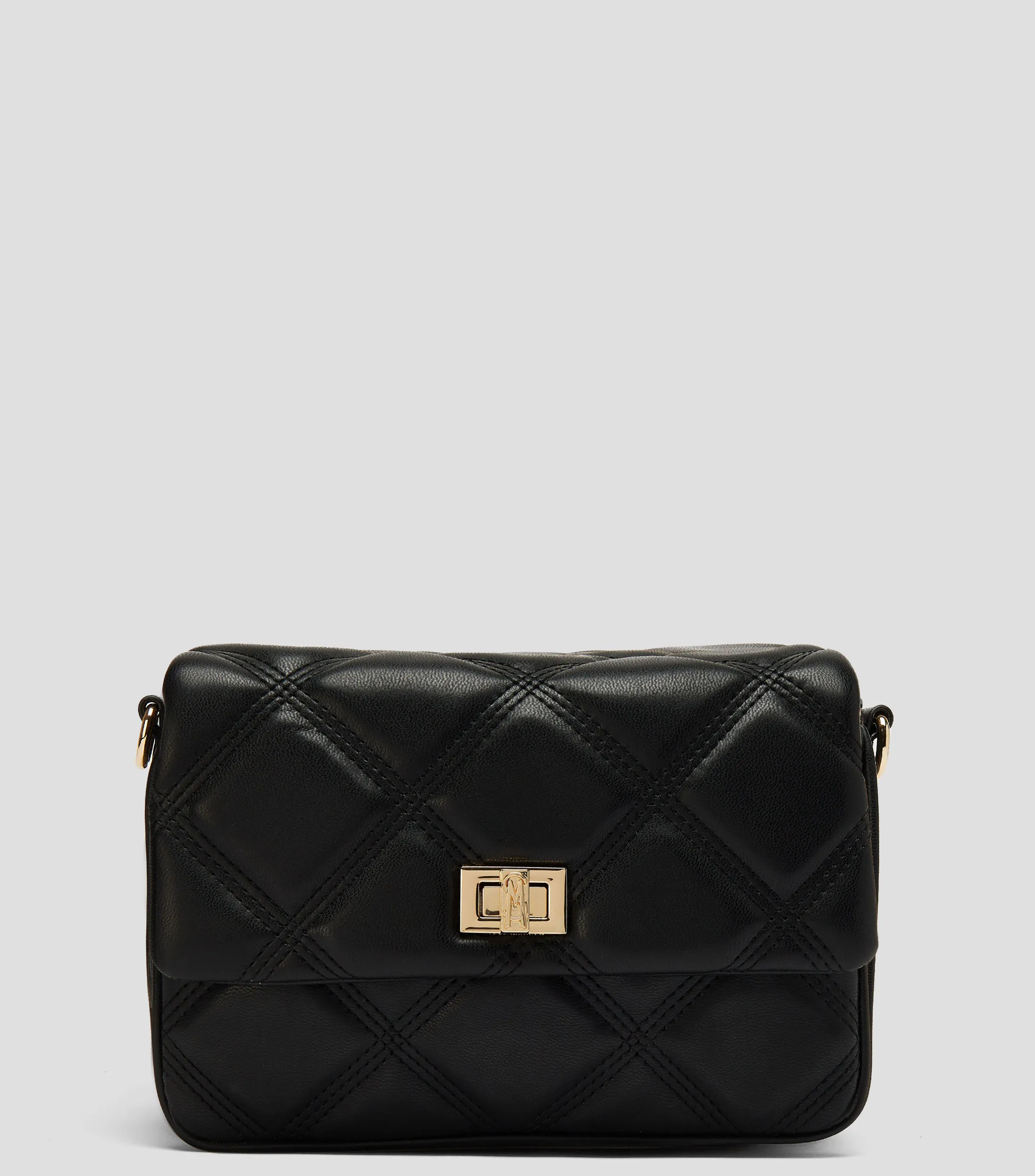 Steve Madden Bolso Crossbody Brooney Capitonado Mujer