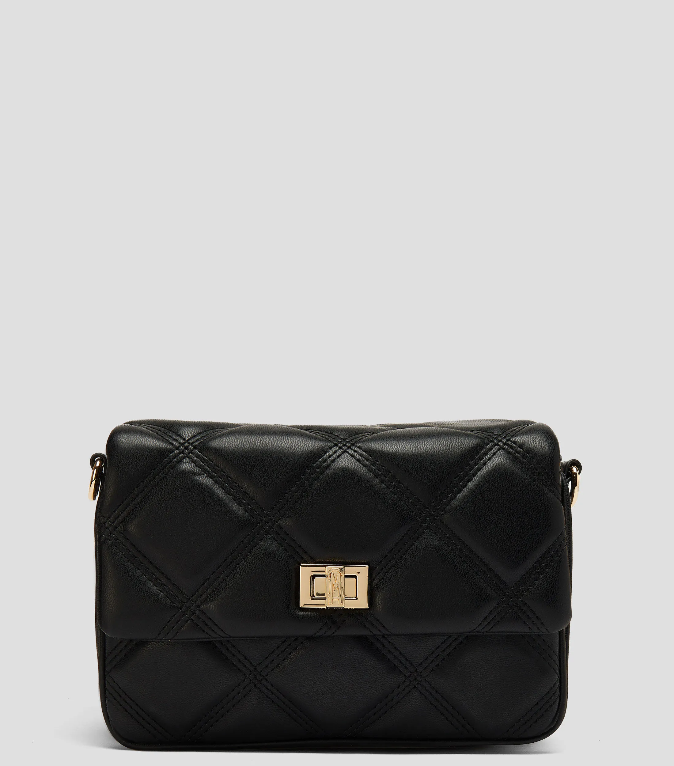 Steve Madden Bolso Crossbody Brooney Capitonado Mujer