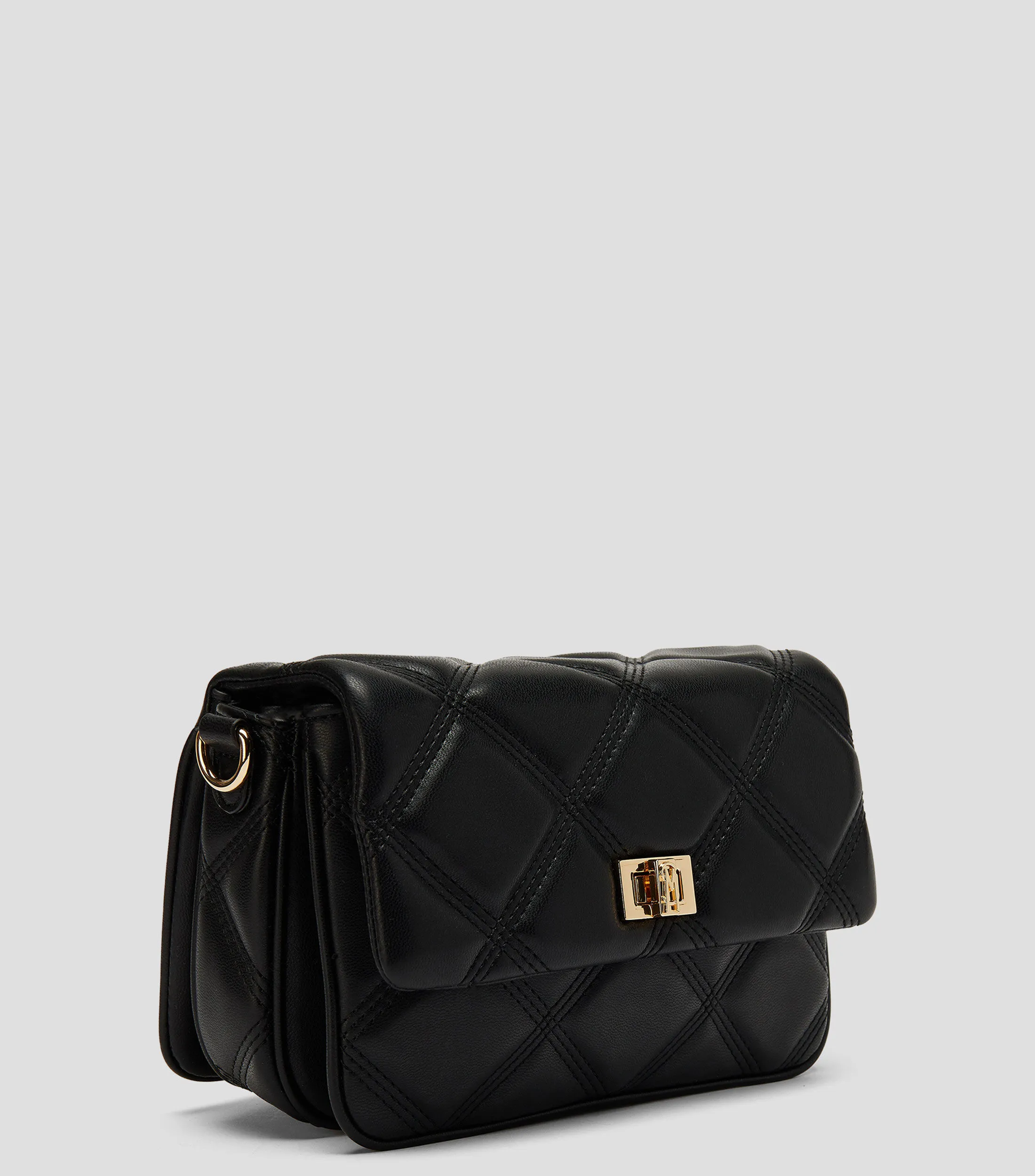 Steve Madden Bolso Crossbody Brooney Capitonado Mujer