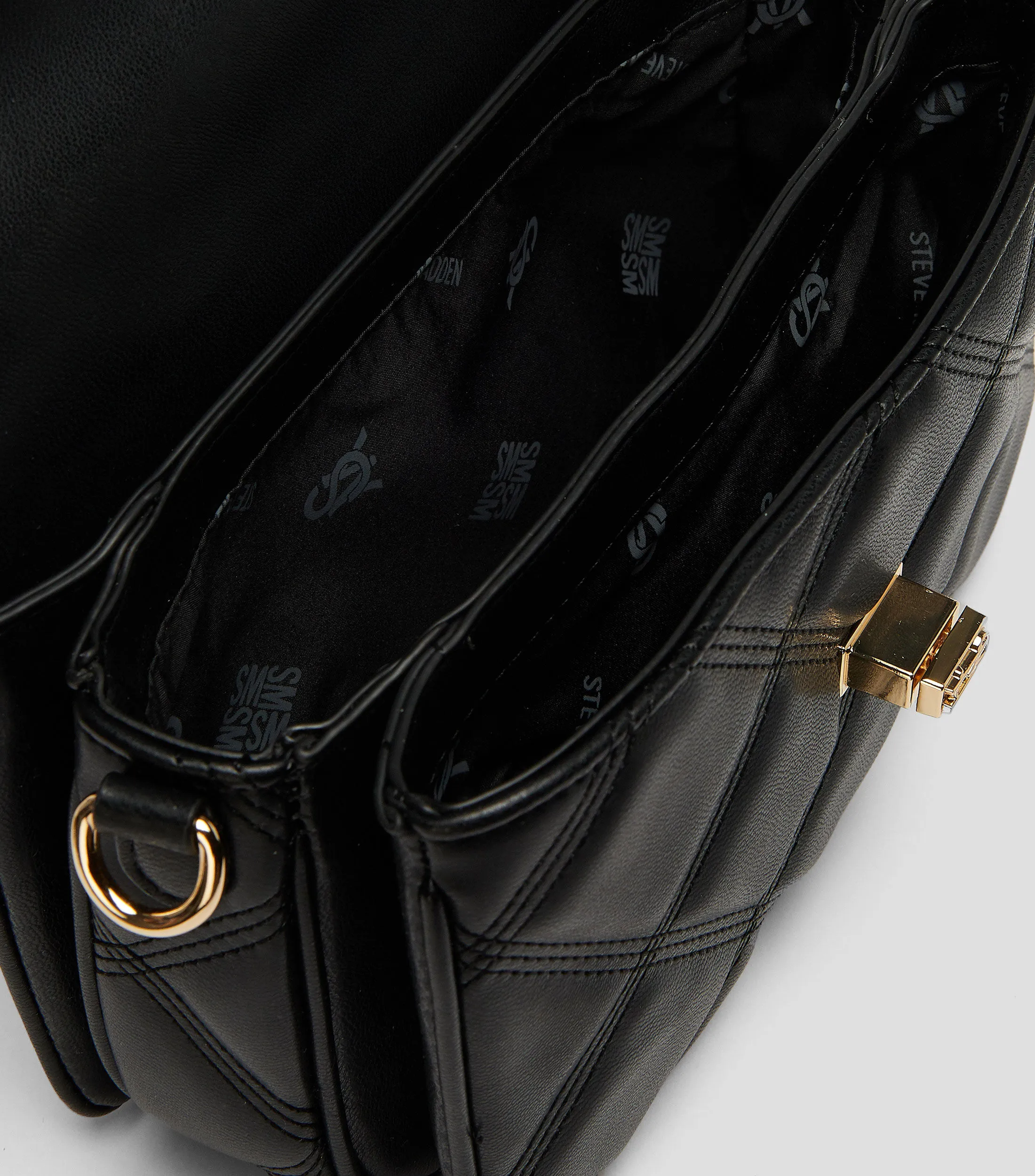 Steve Madden Bolso Crossbody Brooney Capitonado Mujer