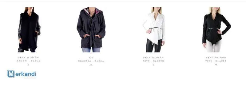 STOCK DE ABRIGOS DE MUJER