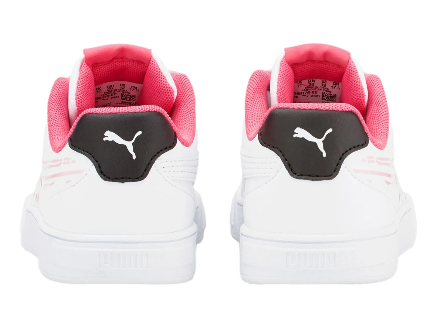 Tenis Puma Caven Small World Blanco Para Niña