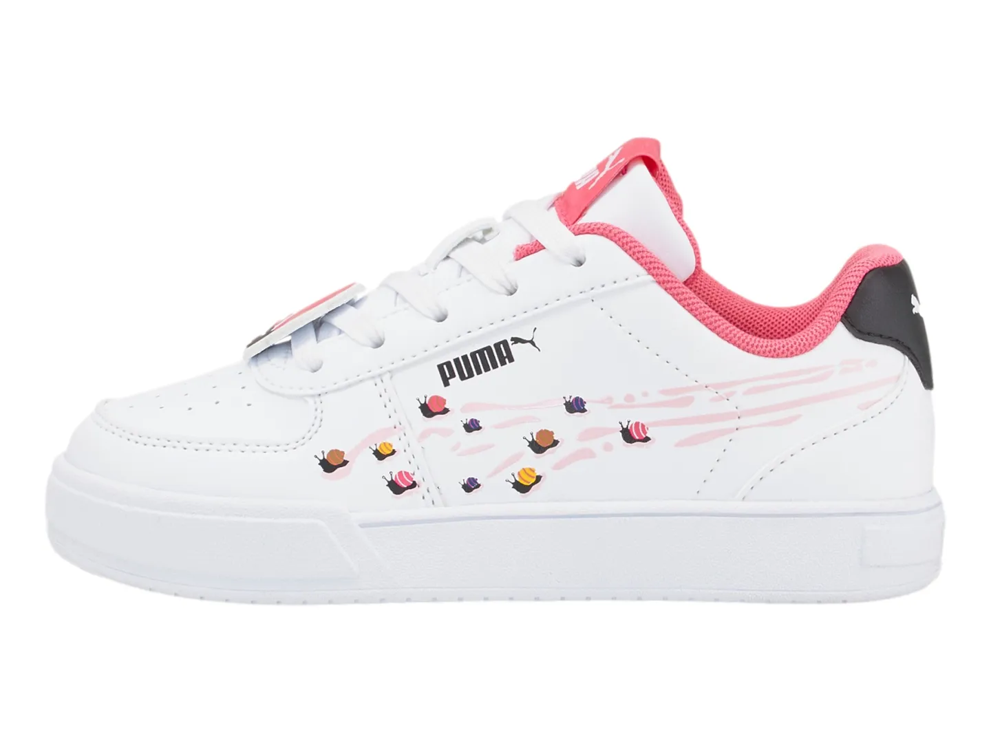 Tenis Puma Caven Small World Blanco Para Niña