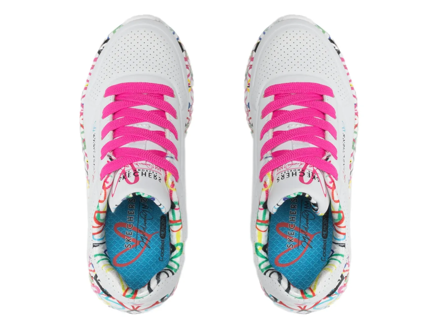 Tenis Skechers Girls Blanco Para Niña