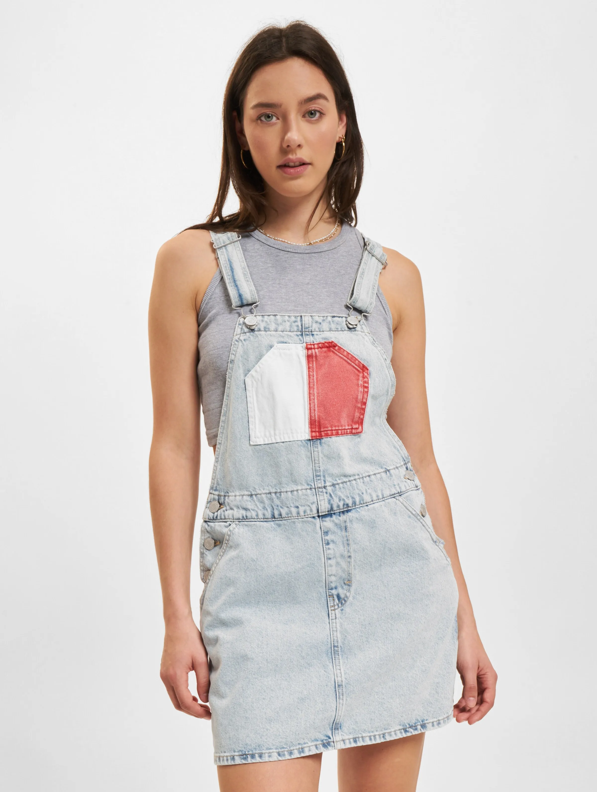 Tommy Jeans Flag Dungaree