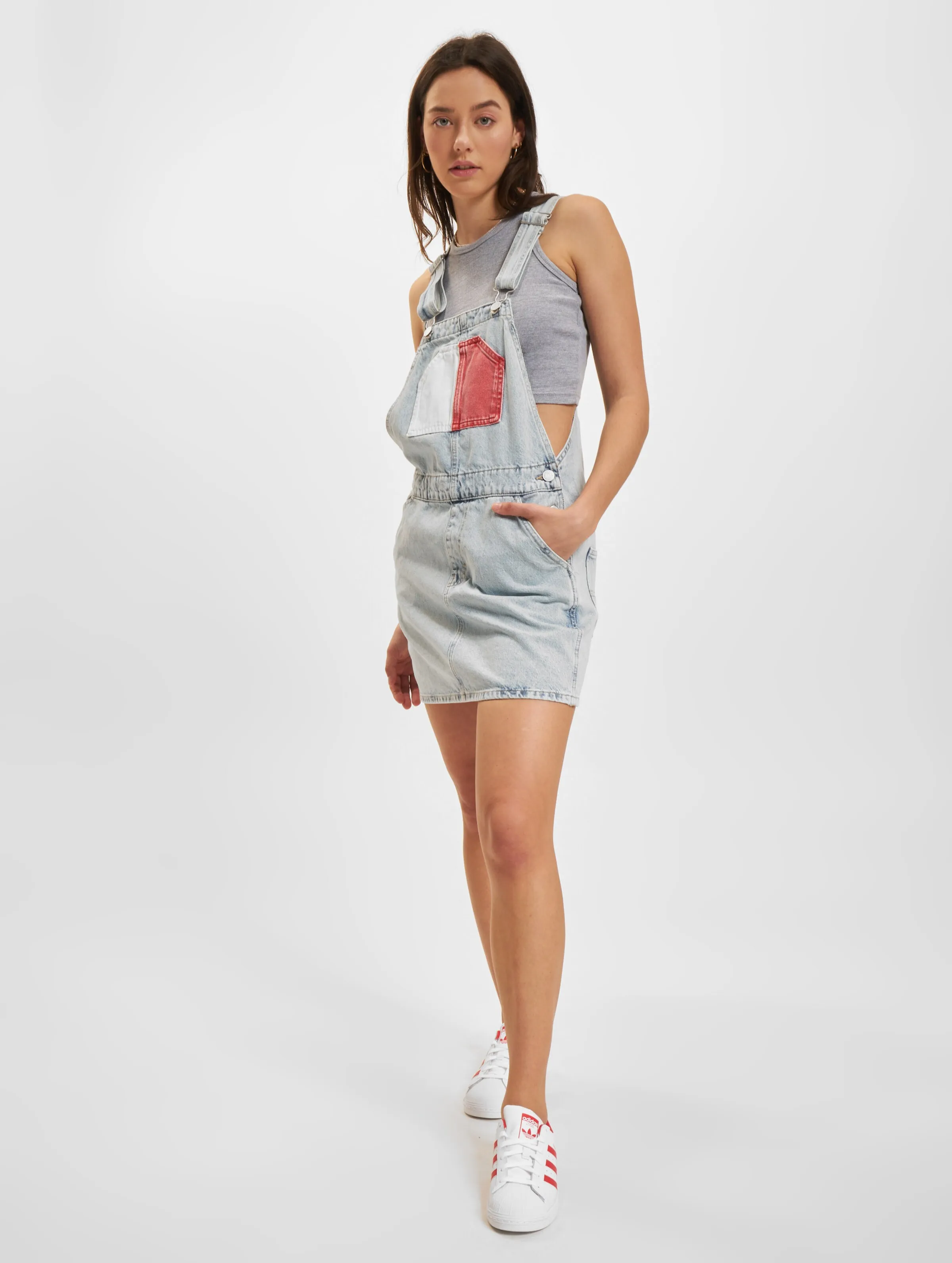 Tommy Jeans Flag Dungaree