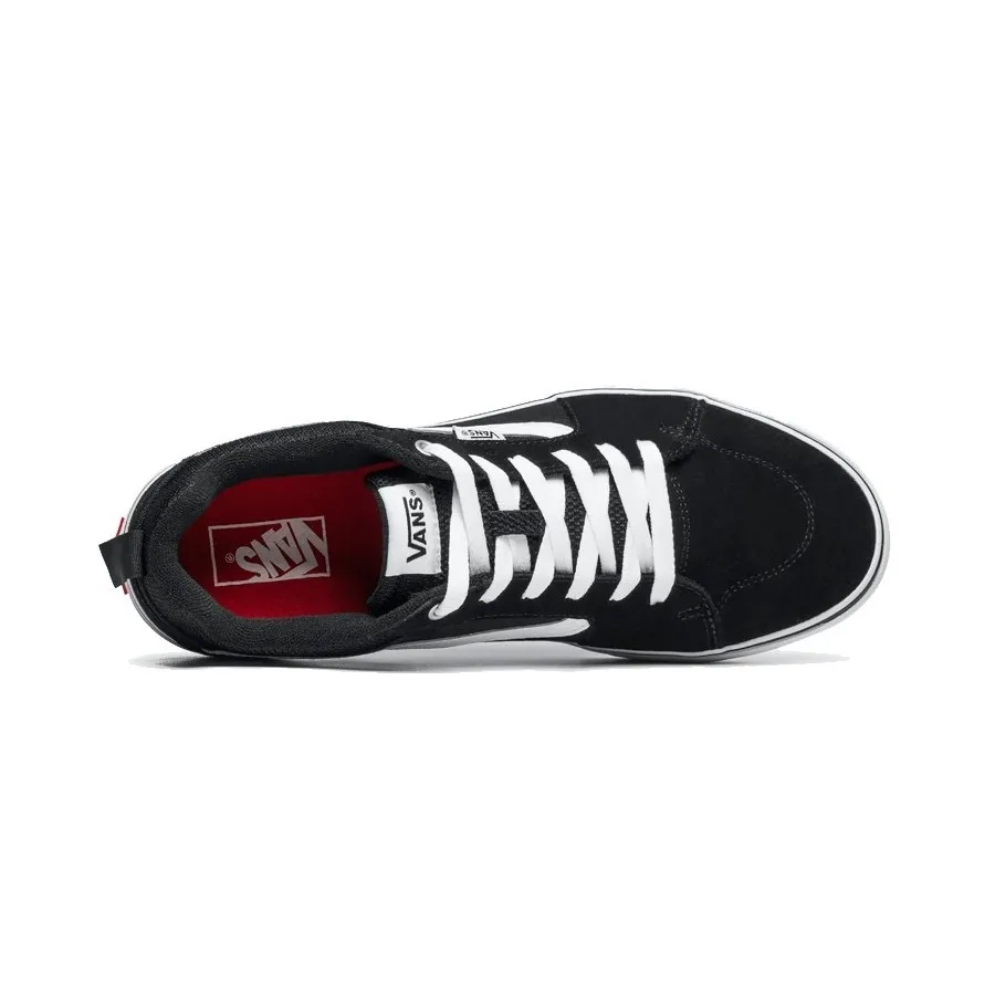 Vans FILMORE (Suede Canvas) BLACK/WHITE VN0A3MTJIJU1