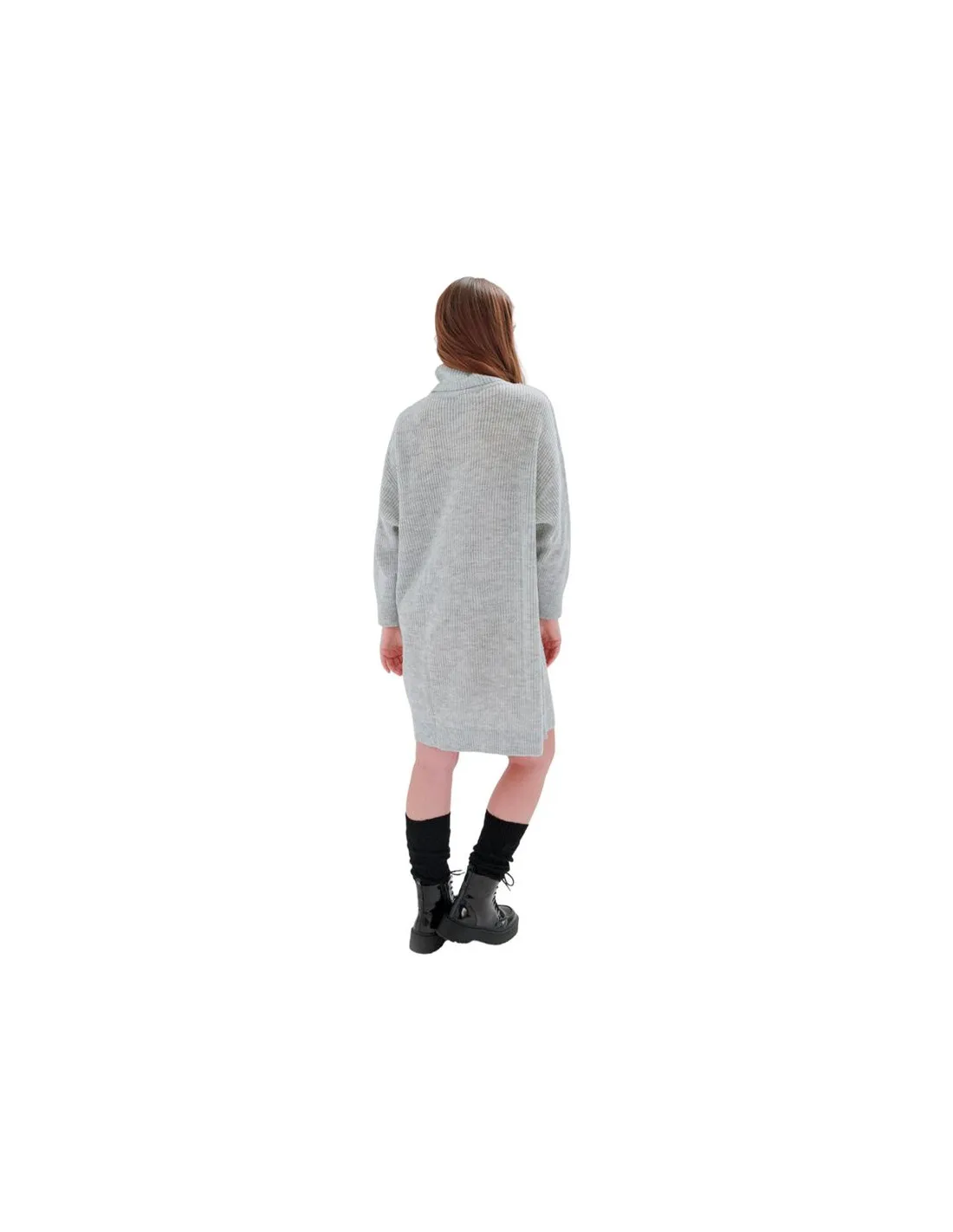 Vestido 24Colours Mujer grey