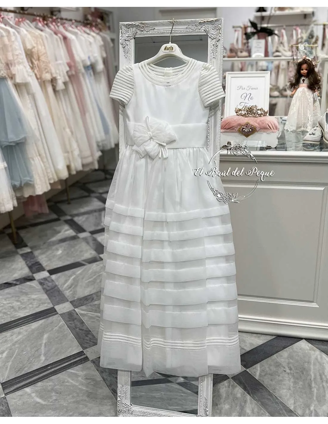 Vestido Comunión Lovely Day Marfil Clásico