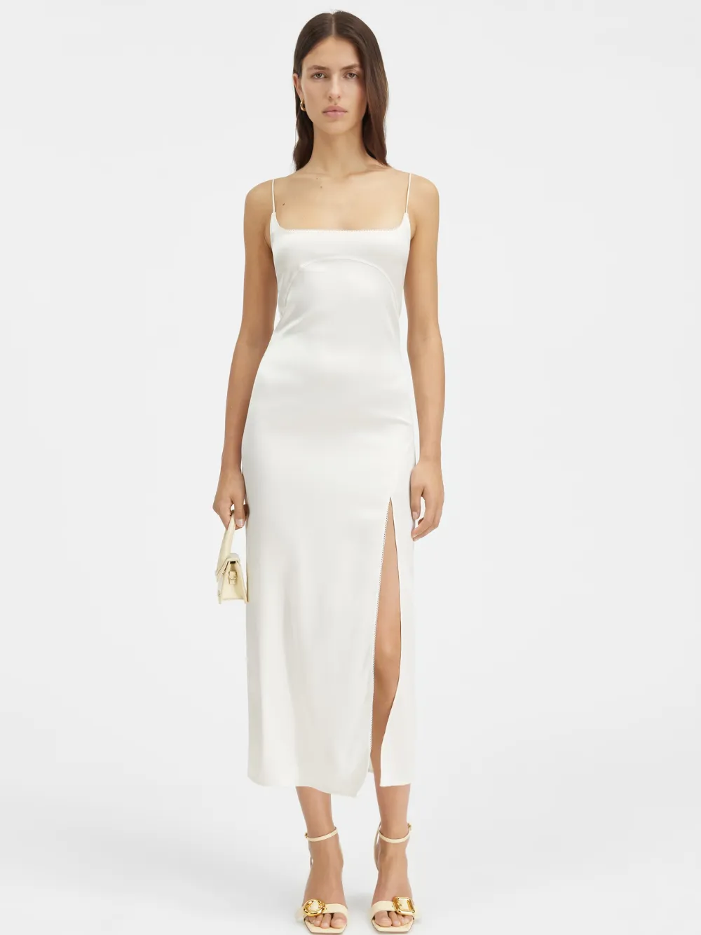 Vestido Notte satinado