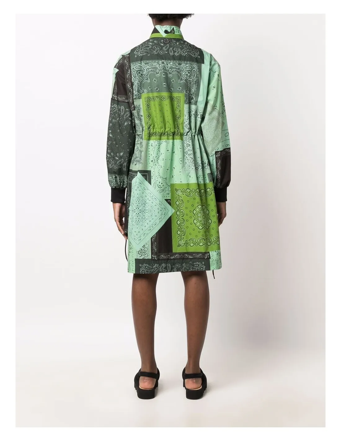 Vestido Pañuelo Verde