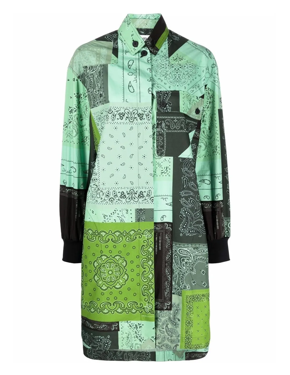 Vestido Pañuelo Verde