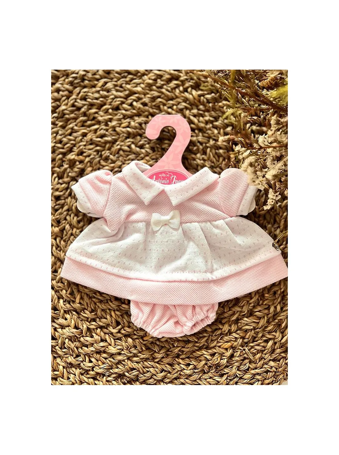 VESTIDO ROSA PARA MUñECAS DE 2627 CM  MUñECAS ANTONIO JUAN