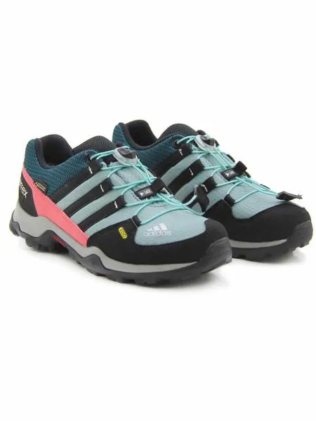 zapatilla adidas terrex gtx k azul/naranja niñ@