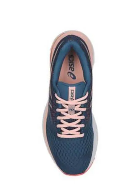 ZAPATILLA ASICS GELPULSE 10 AZUL/ROSA MUJER