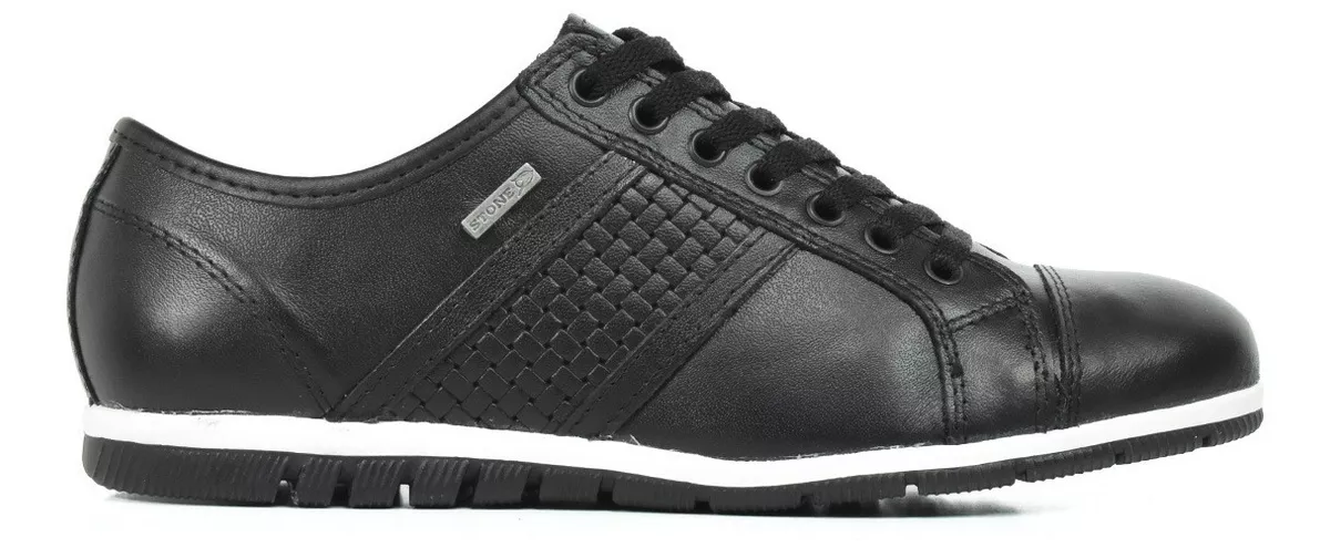 Zapatilla Hombre Man Azul Urbana Cuero Stone 1930 